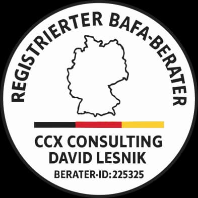 Registrierter BAFA-Berater - CCX Consulting David Lesnik - Berater-ID: 225325
